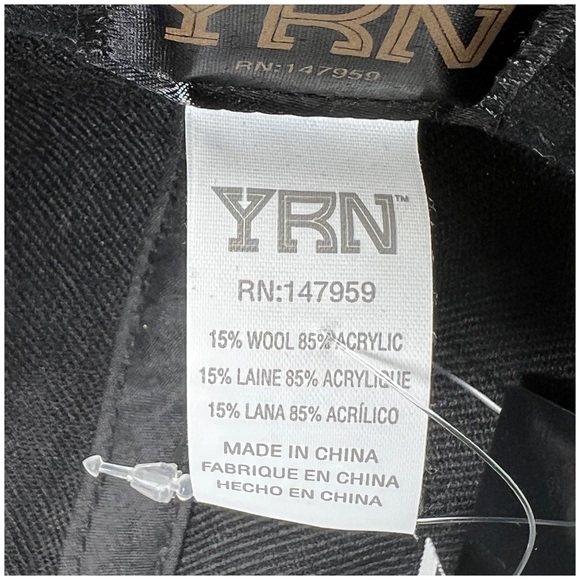 Migos Yung Rich Nation Gold Letters Logo Cap -NWT - Picture 9 of 9